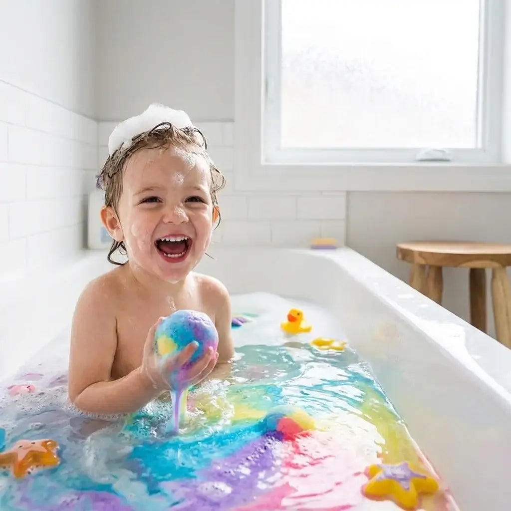 15 Bath Bombs for Kids with Glow in the Dark Surprise Toys